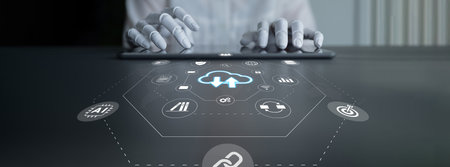 Artificial intelligence supports cloud storage and digital file management to enhance security and...