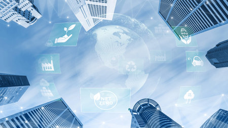 Sustainable business uses eco-innovation, climate action, and long-term strategies to meet...