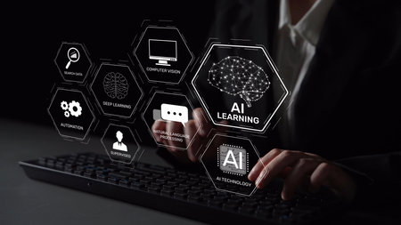 AI learning system involves deep learning, supervised machine learning, and natural language...