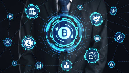 Cryptocurrency enable digital finance with decentralized defi systems. Cryptocurrency market grow...