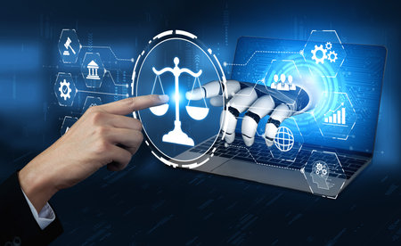 AI regulates digital law through compliance dashboards, justice-oriented tools, and secure...