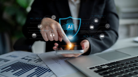 Intelligent AI cybersecurity system enhances digital protection, detects real-time threats, and...