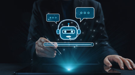 AI Virtual Assistant Artificial Intelligence Chatbot Controlled by Prompt Engineering for...