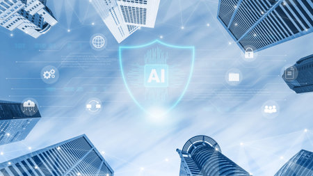Intelligent AI cybersecurity system enhances digital protection, detects real-time threats, and...