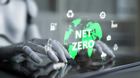 AI guides sustainability strategy with eco-intelligent tools and virtual assistants for achieving...