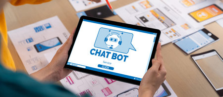 Chatbot software application for brisk online business that automatically reply to customer...