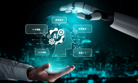 AI Virtual Assistant Artificial Intelligence Chatbot Controlled by Prompt Engineering for...