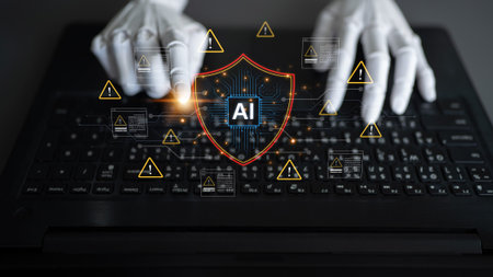 AI cybersecurity safeguards systems with encryption, access control, and AI secure data flow....