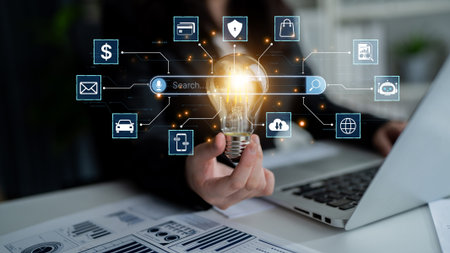Voice search with AI connects users to services and knowledge. Voice search improves access,...