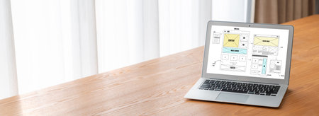 Website design software provide modish template for online retail business and e-commerce