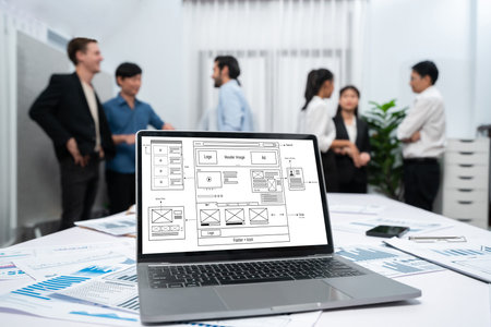 Website design software provide brisk template for online retail business and e-commerce