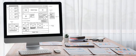Website design software provide brisk template for online retail business and e-commerce