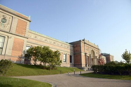 The National art Gallery of Denmark in Copenhagenのeditorial素材