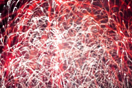 Bokeh blur of light, out of focus colorful abstract for background.の写真素材