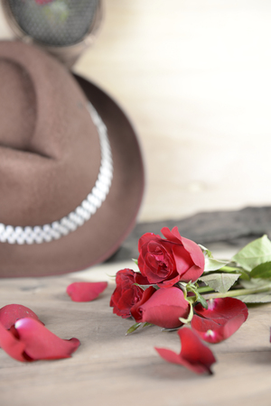 still life of concept love forever.の写真素材