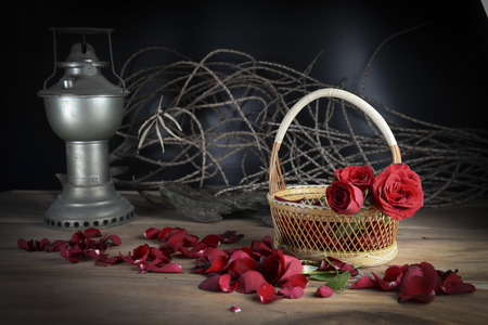 still life of concept love forever.の写真素材