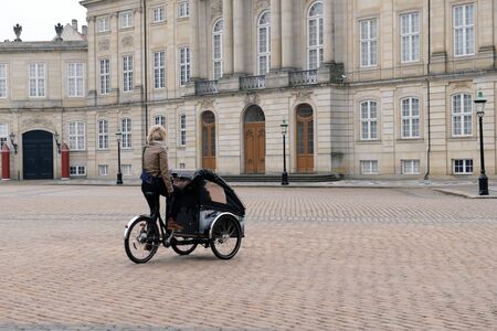 Copenhagen, Denmark, 15 Oct. 2015: Master of the City to focus on the use of bicycles. European architecture is spectacular tourist attractions.のeditorial素材