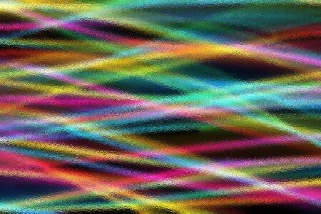 Painting glowing colorful for background.の写真素材