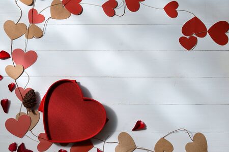 valentine backgroundの写真素材