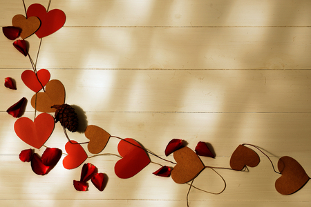 valentine backgroundの写真素材