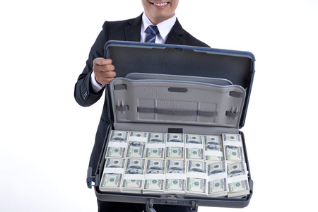 Concept media reports about stock and finance.