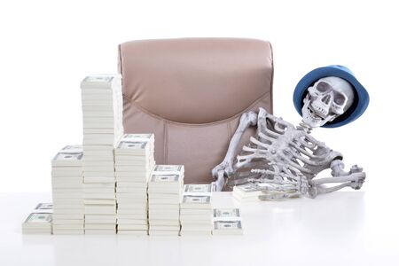 Concept media reports about stock and finance.の写真素材