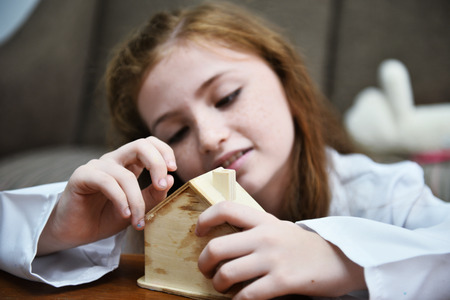 Improve the skills and learning of children by playing.の写真素材