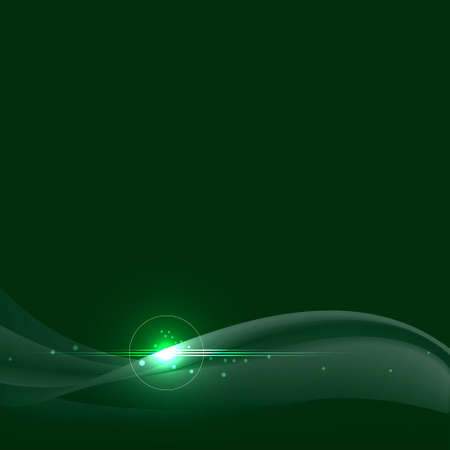 Abstract Colorful Background with Waves and Lightsのイラスト素材