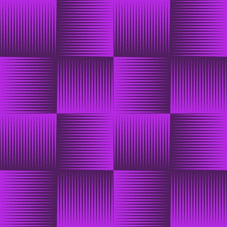 Purple line shaded geometric seamless pattern. Endless texture. Vector illustrationのイラスト素材