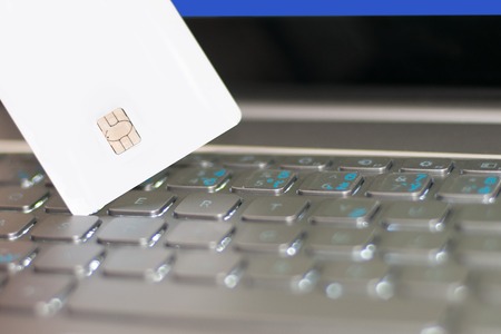 Credit card payment onlineの写真素材