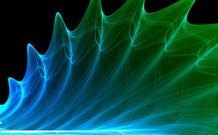 3D rendered fractal (abstract background)