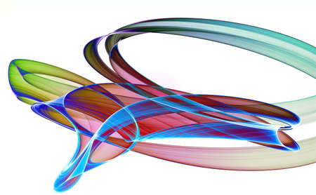 Colorful 3D rendered fractal (fantasy,abstract background)