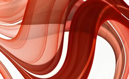 Colorful 3D Rendered Fractal - Abstract Backgroundの写真素材