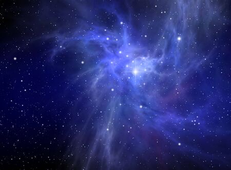 Nebula ( abstract background )の写真素材