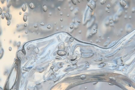 Bubbles in gel