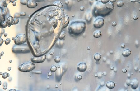 Bubbles in gel