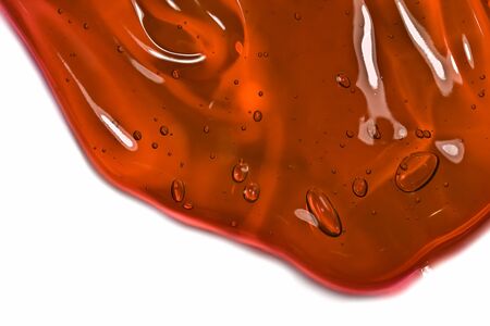 Bubbles in honey-meadの写真素材