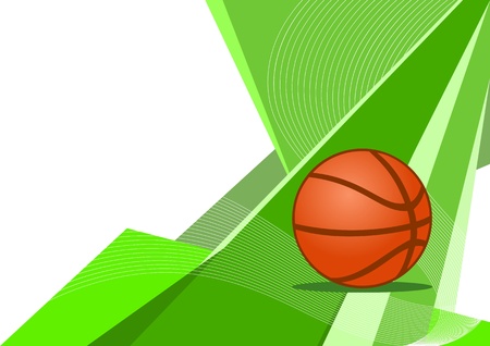 Basketball, abstract designのイラスト素材
