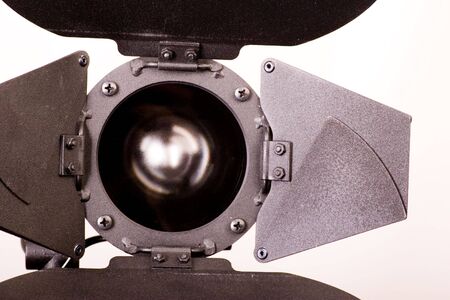 close-up light light with eight leaf barn door and wide eye lens