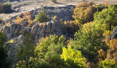 view of Aktovskiy Canyon, Nikolaev region, Ukraine