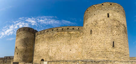 a citadel of medieval Akkerman fortress in Bilhorod-Dnistrovsky, Odessa region, Ukraine