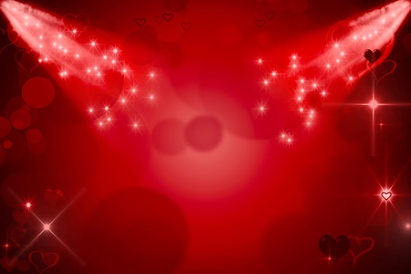 Abstract red background for day of Valentineの写真素材
