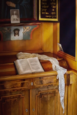 Place for prayer and meditationの写真素材