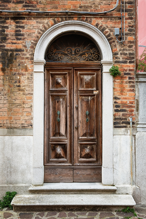 Beautiful picturesque nook of rural Tuscanyの写真素材