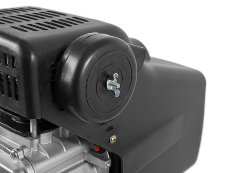 Air Compressor on white background - air compressor filterの写真素材
