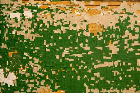 Color background, cracked colored paintの写真素材