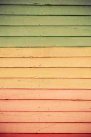 Colorful wood wall background.の写真素材