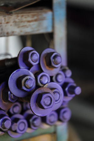 bolt and nut.の写真素材