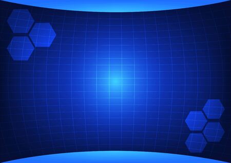 Blue abstract backgroundのイラスト素材