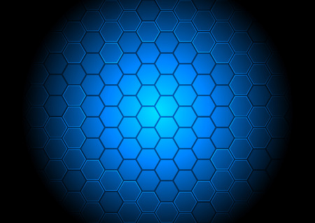 Abstract hexagons background vector illustration